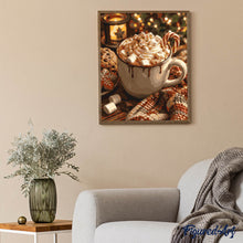 Carica l'immagine nel visualizzatore di Gallery, Dipingere con i numeri - Cioccolata calda a Natale