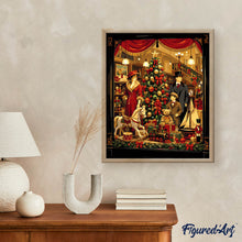 Carica l'immagine nel visualizzatore di Gallery, Dipingere con i numeri - Negozio di giocattoli a Natale