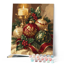 Carica l'immagine nel visualizzatore di Gallery, Dipingere con i numeri - Decorazioni natalizie festive