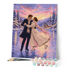 Carica l'immagine nel visualizzatore di Gallery, Dipingere con i numeri - Amore d'Inverno