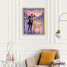 Carica l'immagine nel visualizzatore di Gallery, Dipingere con i numeri - Amore d'Inverno