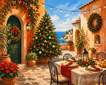 Carica l'immagine nel visualizzatore di Gallery, Dipingere con i numeri - Natale in riva al mare Figured'Art