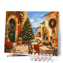 Carica l'immagine nel visualizzatore di Gallery, Dipingere con i numeri - Natale in riva al mare