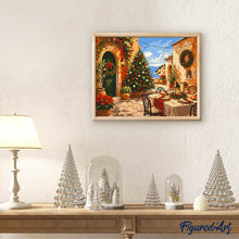 Carica l'immagine nel visualizzatore di Gallery, Dipingere con i numeri - Natale in riva al mare