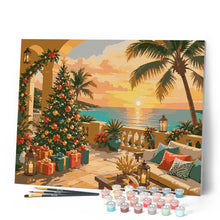Carica l'immagine nel visualizzatore di Gallery, Dipingere con i numeri - Natale sull'oceano