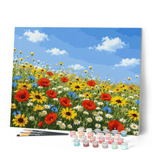 Carica l'immagine nel visualizzatore di Gallery, Dipingere con i numeri - Prato di Fiori Selvatici