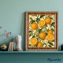 Carica l'immagine nel visualizzatore di Gallery, Dipingere con i numeri - Dolci Agrumi
