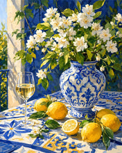 Carica l'immagine nel visualizzatore di Gallery, Dipingere con i numeri - Fioritura del Mediterraneo Figured'Art