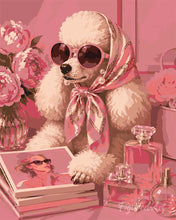 Carica l'immagine nel visualizzatore di Gallery, Dipingere con i numeri - Chic Rosato Figured'Art
