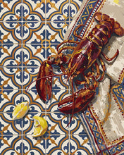 Carica l'immagine nel visualizzatore di Gallery, Dipingere con i numeri - Aragosta e Azulejos Figured'Art