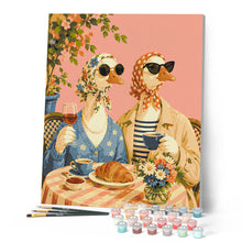 Carica l'immagine nel visualizzatore di Gallery, Dipingere con i numeri - Fiori e Brunch