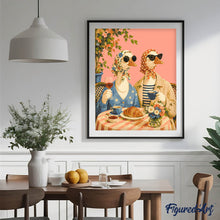 Carica l'immagine nel visualizzatore di Gallery, Dipingere con i numeri - Fiori e Brunch