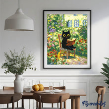 Carica l'immagine nel visualizzatore di Gallery, Dipingere con i numeri - Lettore nel Giardino di Monet