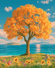 Carica l'immagine nel visualizzatore di Gallery, Dipingere con i numeri - Autunno sul mare Figured'Art