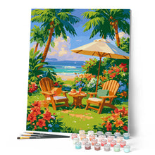 Carica l'immagine nel visualizzatore di Gallery, Dipingere con i numeri - Pausa tropicale