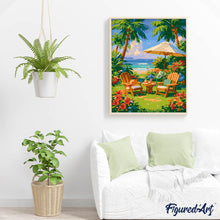 Carica l'immagine nel visualizzatore di Gallery, Dipingere con i numeri - Pausa tropicale