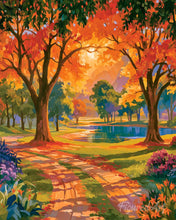 Carica l'immagine nel visualizzatore di Gallery, Dipingere con i numeri - Sentiero d’autunno incantato Figured'Art