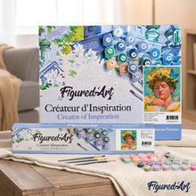 Carica l'immagine nel visualizzatore di Gallery, Dipingere con i numeri - David in fiore