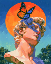 Carica l'immagine nel visualizzatore di Gallery, Dipingere con i numeri - David a colori Figured'Art