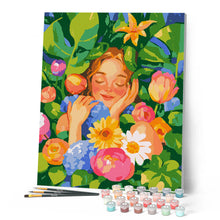 Carica l'immagine nel visualizzatore di Gallery, Dipingere con i numeri - Figlio dei fiori