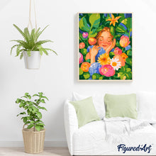 Carica l'immagine nel visualizzatore di Gallery, Dipingere con i numeri - Figlio dei fiori