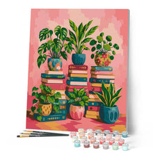 Carica l'immagine nel visualizzatore di Gallery, Dipingere con i numeri - Libreria botanica