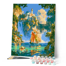 Carica l'immagine nel visualizzatore di Gallery, Dipingere con i numeri - Viaggio dell’Odissea