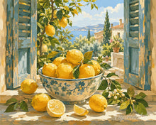 Carica l'immagine nel visualizzatore di Gallery, Dipingere con i numeri - Limoni toscani Figured'Art