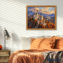 Carica l'immagine nel visualizzatore di Gallery, Dipingere con i numeri - Castello di Neuschwanstein in Autunno