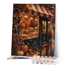 Carica l'immagine nel visualizzatore di Gallery, Dipingere con i numeri - Vetrina della Pasticceria in Autunno