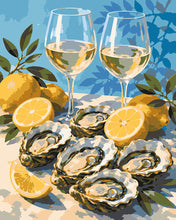 Carica l'immagine nel visualizzatore di Gallery, Dipingere con i numeri - Ostriche e Vino Figured'Art