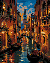 Carica l'immagine nel visualizzatore di Gallery, Dipingere con i numeri - Venezia in Gondola Figured'Art