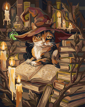 Carica l'immagine nel visualizzatore di Gallery, Dipingere con i numeri - Gatto Rosso Custode di Incantesimi Figured'Art