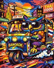 Carica l'immagine nel visualizzatore di Gallery, Dipingere con i numeri - Tuk Tuk in Bangkok Figured'Art