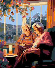 Carica l'immagine nel visualizzatore di Gallery, Dipingere con i numeri - Sera in Veranda Figured'Art