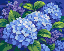 Carica l'immagine nel visualizzatore di Gallery, Dipingere con i numeri - Ortensie Blu 1 Figured'Art