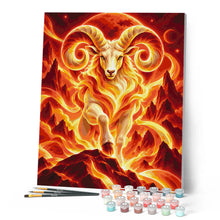 Carica l'immagine nel visualizzatore di Gallery, Dipingere con i numeri - Ariete Zodiaco Cosmico
