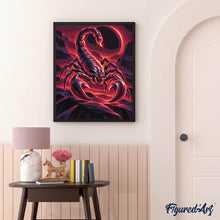 Carica l'immagine nel visualizzatore di Gallery, Dipingere con i numeri - Scorpione Zodiaco Cosmico