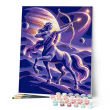 Carica l'immagine nel visualizzatore di Gallery, Dipingere con i numeri - Sagittario Zodiaco Cosmico