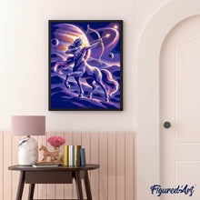Carica l'immagine nel visualizzatore di Gallery, Dipingere con i numeri - Sagittario Zodiaco Cosmico