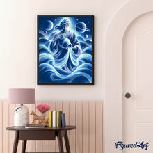 Carica l'immagine nel visualizzatore di Gallery, Dipingere con i numeri - Acquario Zodiaco Cosmico