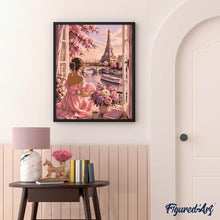 Carica l'immagine nel visualizzatore di Gallery, Dipingere con i numeri - Balcone a Parigi
