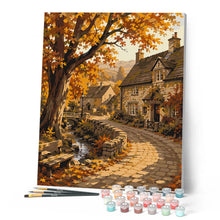 Carica l'immagine nel visualizzatore di Gallery, Dipingere con i numeri - Sentiero del Borgo Autunnale
