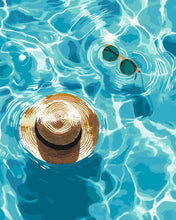 Carica l'immagine nel visualizzatore di Gallery, Dipingere con i numeri - Cappello di Paglia Galleggiante Figured'Art