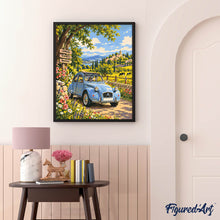 Carica l'immagine nel visualizzatore di Gallery, Dipingere con i numeri - Citroën 2CV nel Vigneto