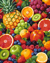 Carica l'immagine nel visualizzatore di Gallery, Dipingere con i numeri - Mix di Frutta Fresca Figured'Art