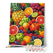 Carica l'immagine nel visualizzatore di Gallery, Dipingere con i numeri - Mix di Frutta Fresca