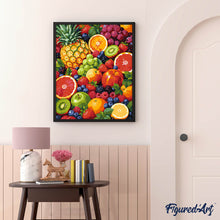 Carica l'immagine nel visualizzatore di Gallery, Dipingere con i numeri - Mix di Frutta Fresca