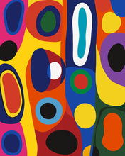 Carica l'immagine nel visualizzatore di Gallery, Dipingere con i numeri - Motivi Geometrici Tribali Figured'Art