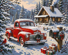 Carica l'immagine nel visualizzatore di Gallery, Dipingere con i numeri - Natale tra i Pini Figured'Art